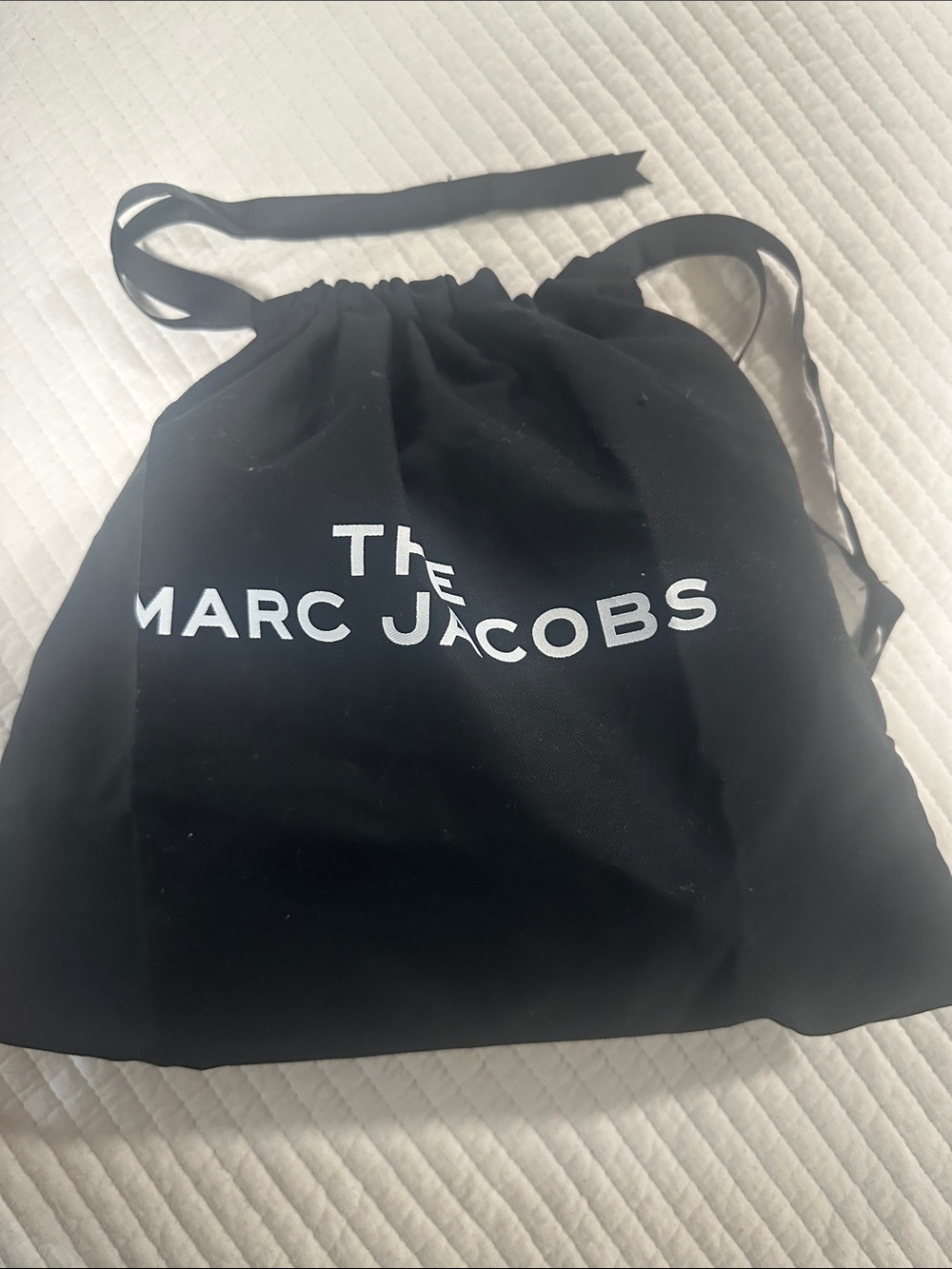 Marc Jacobs Gold Saffiano Camera Crossbody with Striped Strap - Picture 11 of 11